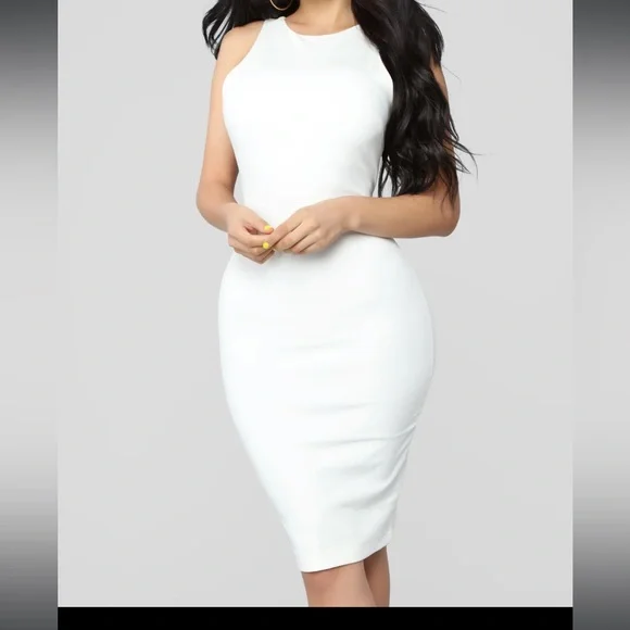 slim fit dress slacks Fashion Nova Josie Midi Dress - Charcoal main image 1